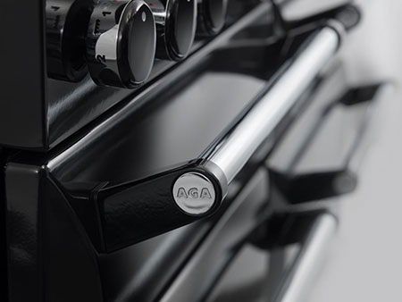 signature AGA branded handles