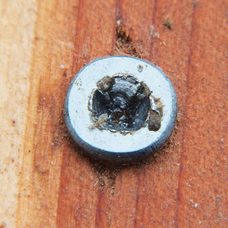 how to remove stripped screw