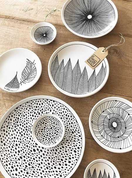 how to hand painted ceramics