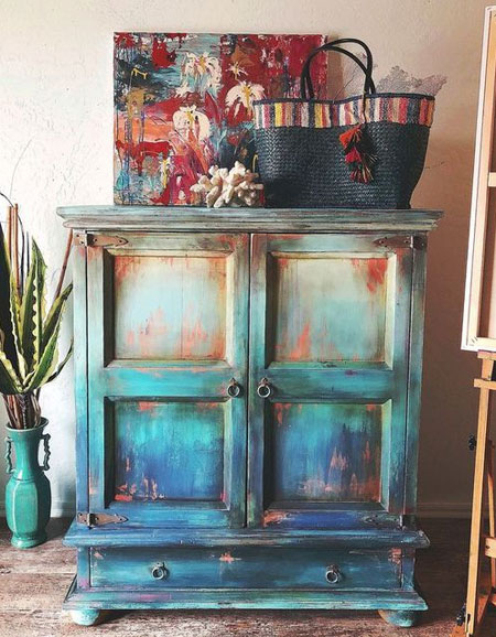 brushed paint furniture