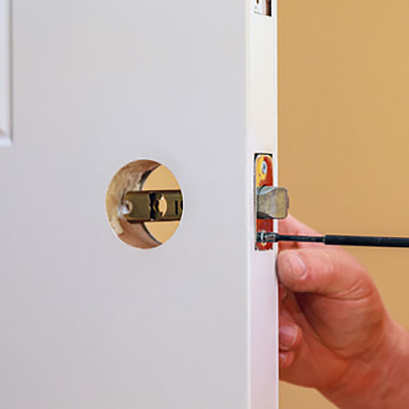 how to replace door hardware