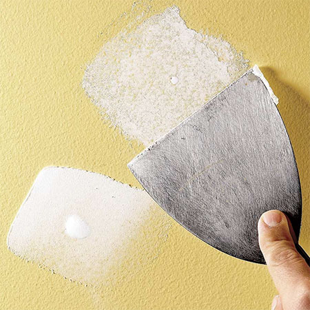 how to repair cracks and holes in walls