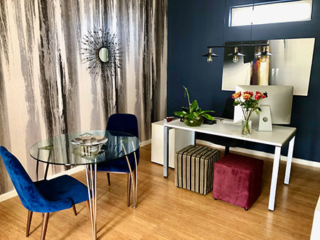 decorate with classic blue