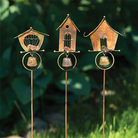 Spruce Up Your Yard With Decorative Garden Stakes And Rain Gauges