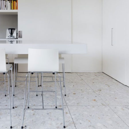 terrazzo floor tiles for kitchen