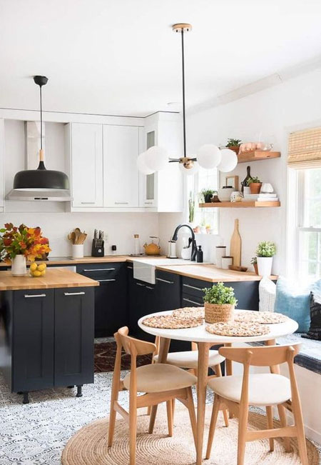 kitchen island in small kitchen
