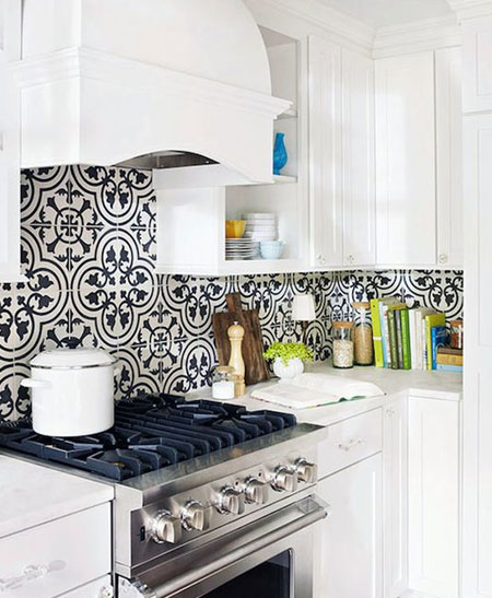 caustic kitchen backsplash