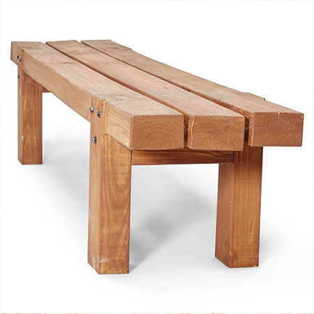 Make a Low Cost, Easy Slat Bench with Stylish Design