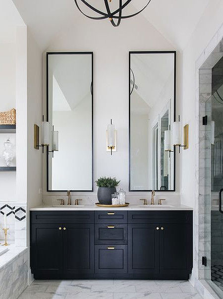 mirror ideas for bathroom