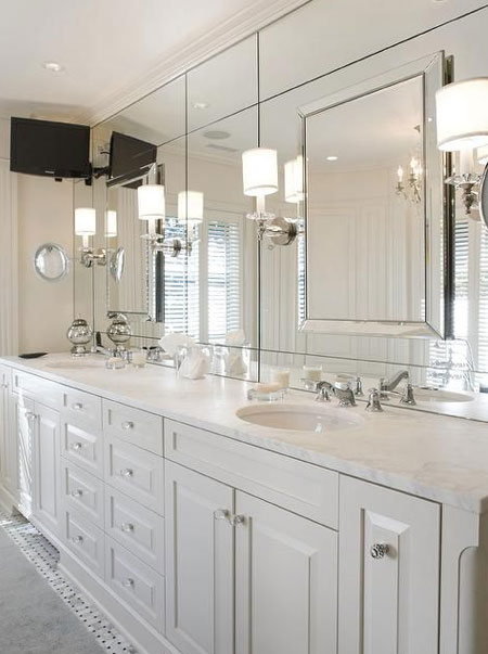 install mirrors over mirrors
