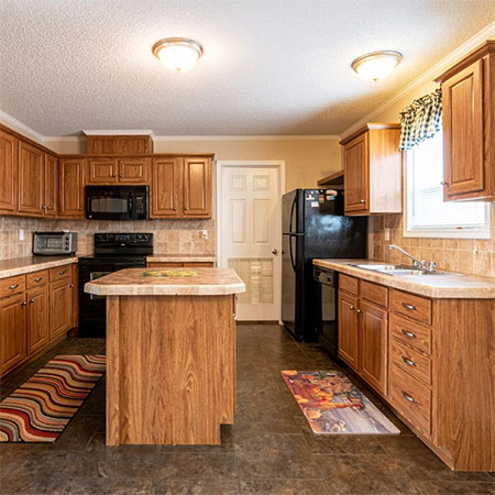 sufficient storage for kitchen