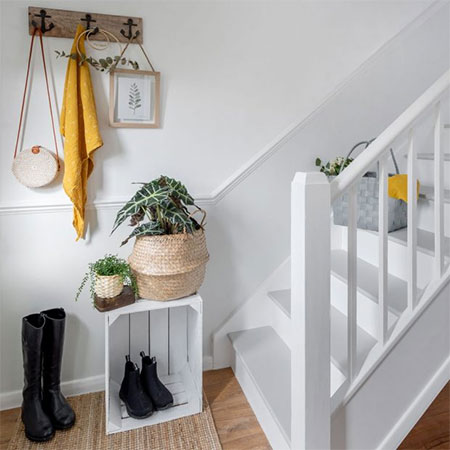 paint a staircase with rustoleum