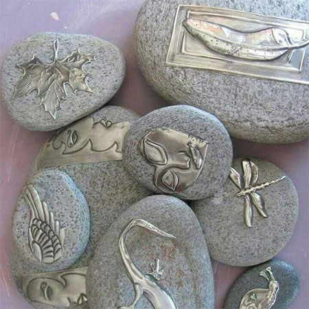 crafting with aluminium or copper foil tape