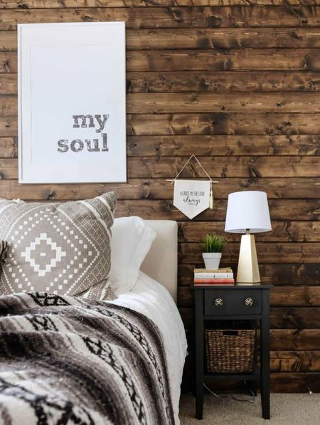 use wood for cladding walls
