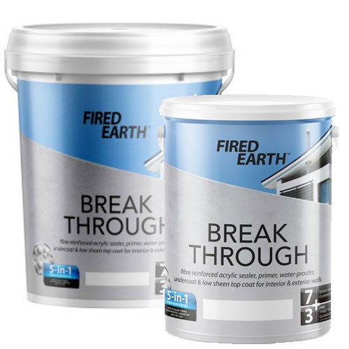 breakthrough 5-in-1 paint for exterior walls