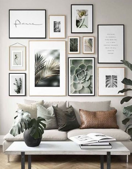 how to create a gallery wall