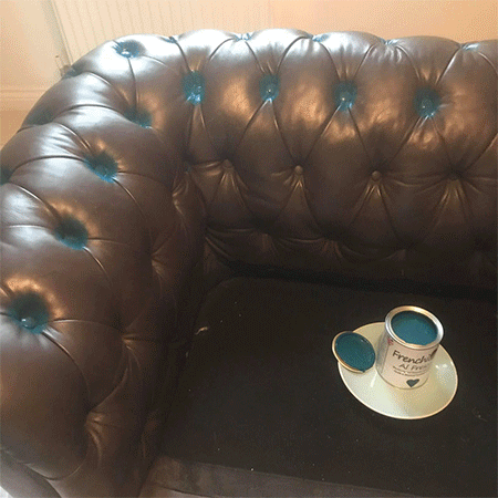 Using Frenchic on Pleather or Leather Furniture