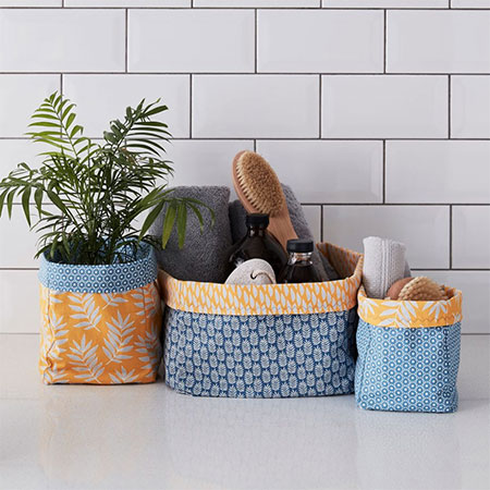 Make up a Set of Fabric Storage Containers