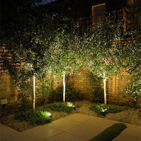 install outdoor security lighting