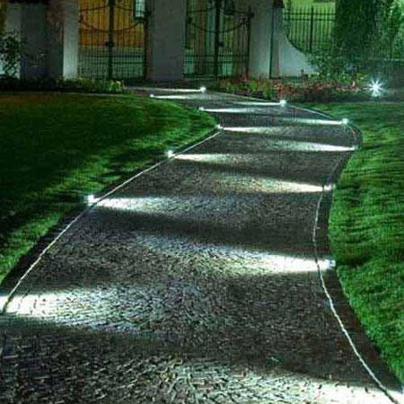 outdoor security lights for paths and walkways