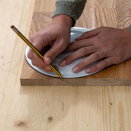 DIY Drinks Table for the garden