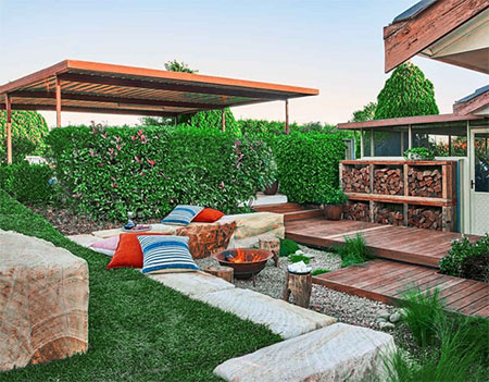 Budget Ideas for a Seating Area with Firepit