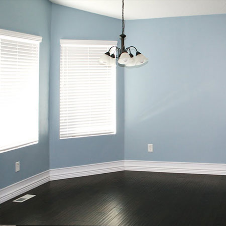 add fake skirting to walls