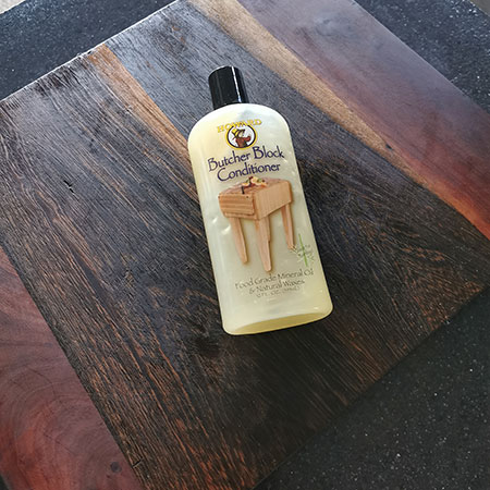 how to apply butcher block oil