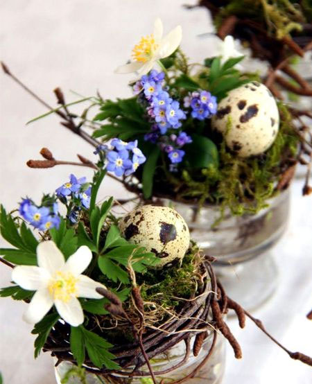 natural easter decorations
