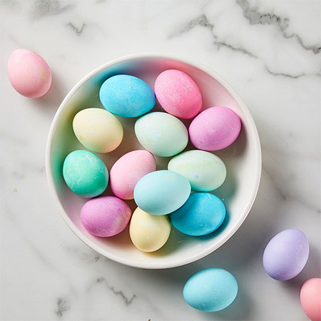 food colouring to dye eggs