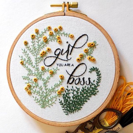 Learn how to Emboider your own Home Decor Accessories and Gifts