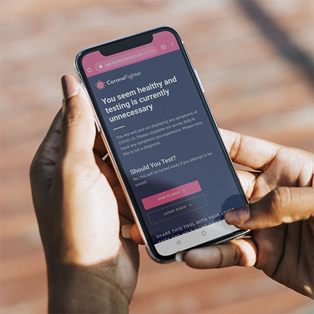 Track your Symptons Daily with the CoronaFighter App