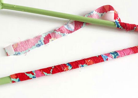 fabric wrapped coat hangers