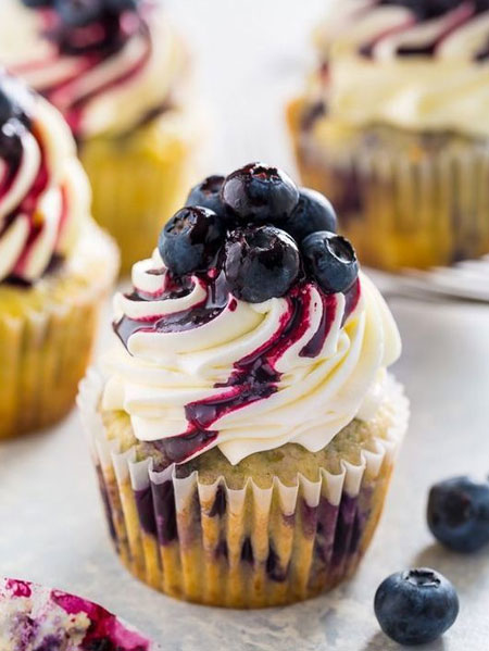 recipe blueberry cupcakes