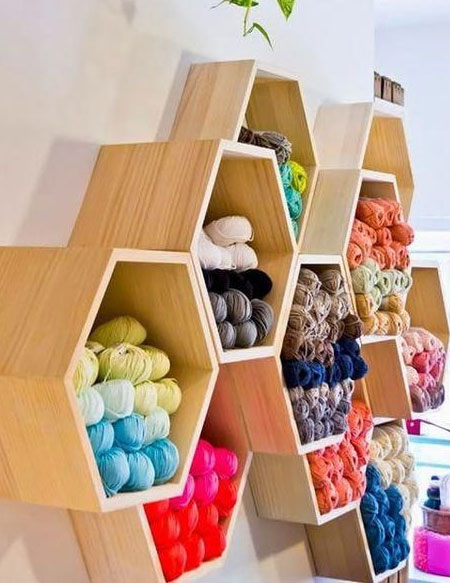 how to store wool or yarn