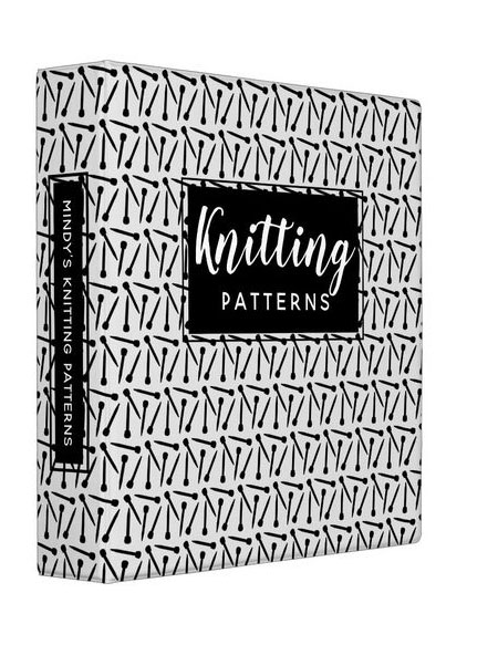 storage for knitting patterns