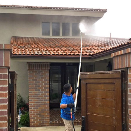 Washing Exterior Windows and Glass Doors