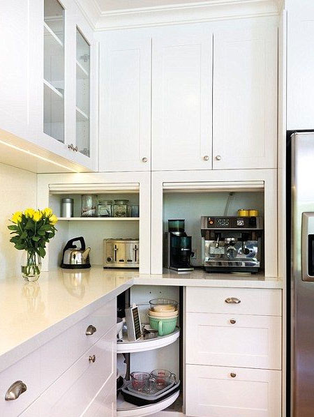 where to put the coffee station