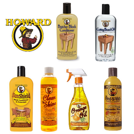 Howard Oils, Waxes and Polishes on Special Today Only!