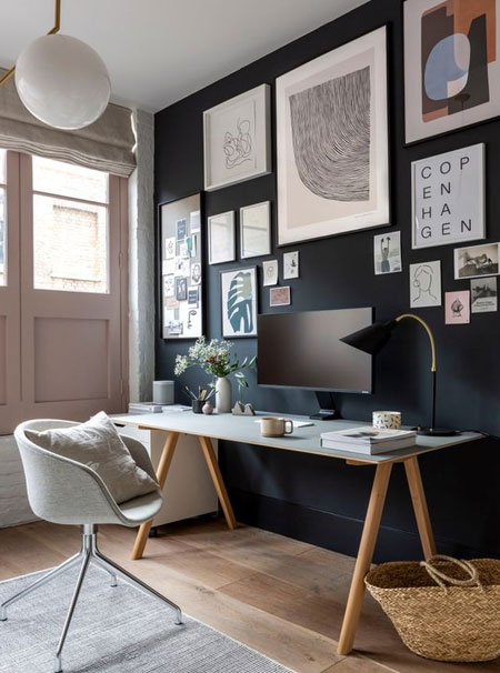 design working from home office