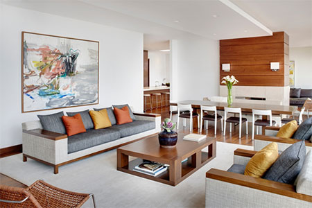Which are attractive ideas for interior design?