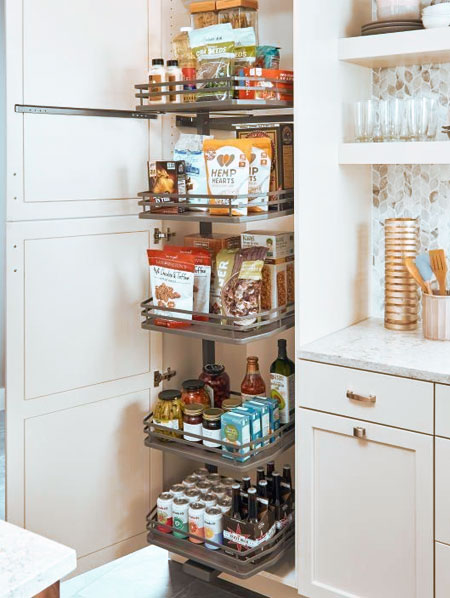 clever storage ideas for kitchen