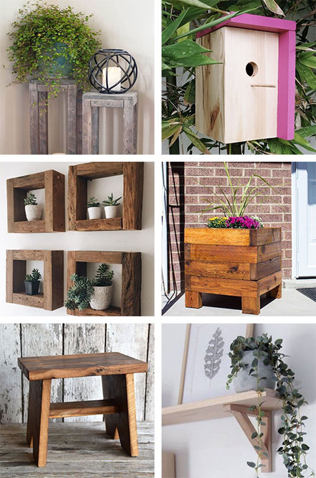 easy diy projects with scap wood
