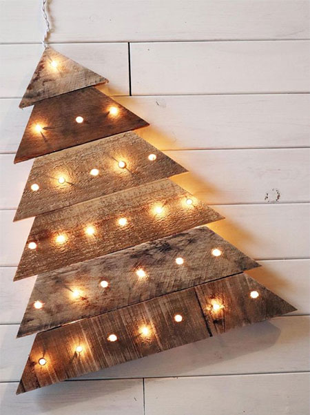 scrap wood for christmas decor