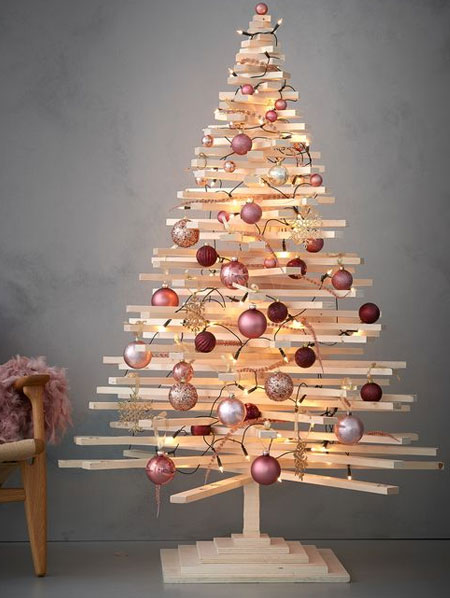 scrap wood christmas tree ideas