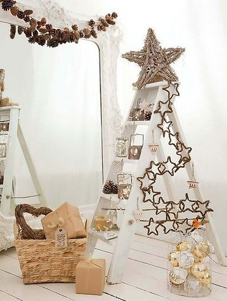 stepladder christmas tree