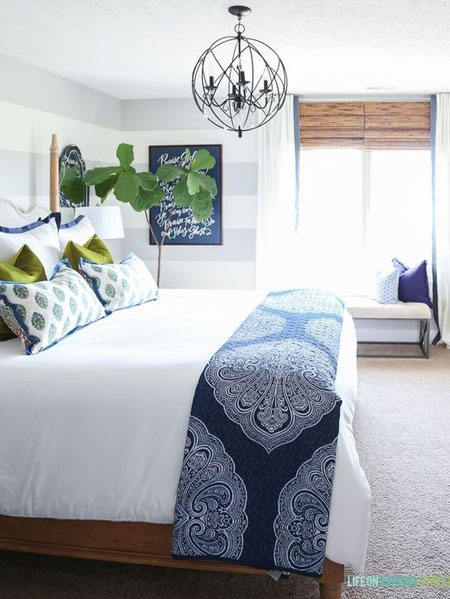 how to choose bed linen for guest bedroom