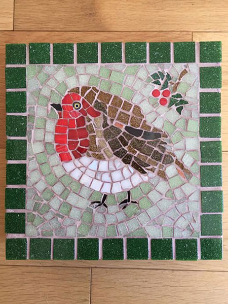 mosaic christmas decorations