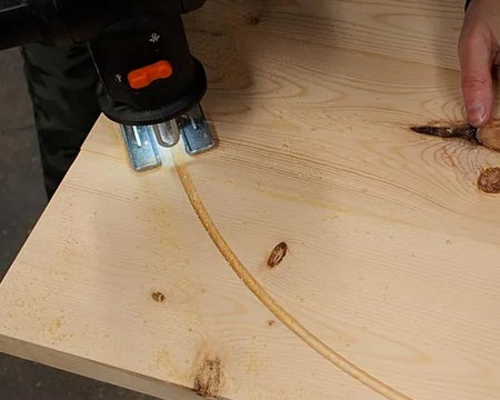 cut perfect circle with jigsaw