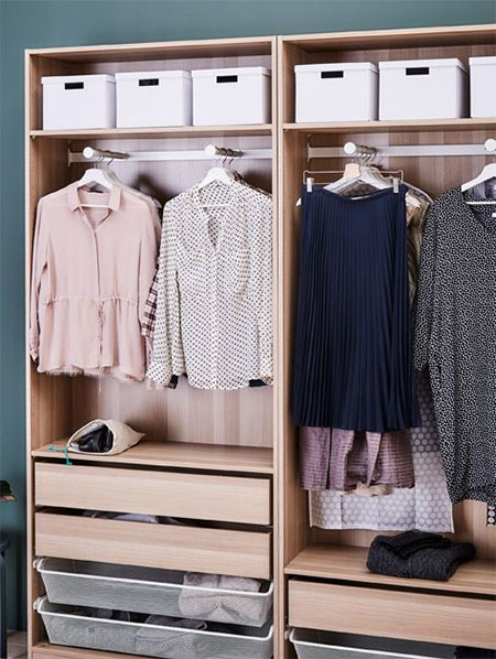 pull out clothes hanger for closet